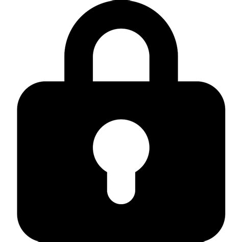 Lock Padlock Locked Vector Svg Icon Svg Repo