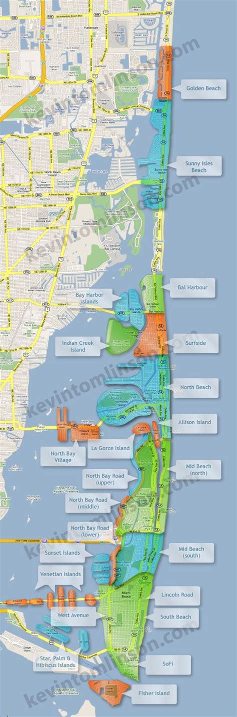 Interactive map with 82 of the best beaches near miami beach, florida with pictures, videos, descriptions and user reviews! 12 best Miami Real Estate Maps and Graphics images on Pinterest | Cards, Graphics and Maps