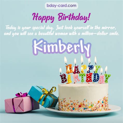 Birthday Images For Kimberly Free Happy Bday Pictures And Photos BDay Card Com