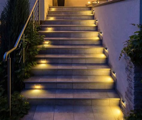 Outdoor Stair Lighting Ideas Outdoor Lighting Ideas