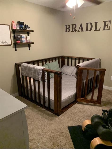 King, california king, queen, full, twin xl, twin, crib, read summaries on them all. Full size Floor bed in 2020 | Floor bed frame, Toddler ...
