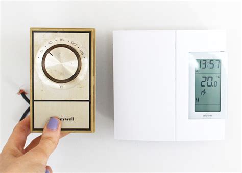 Replace old honeywell thermostat with digital. Do It Herself: How To Replace a Thermostat (Analog to ...