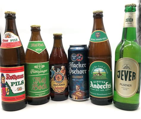 German Beers 12 Bottles Great Grog