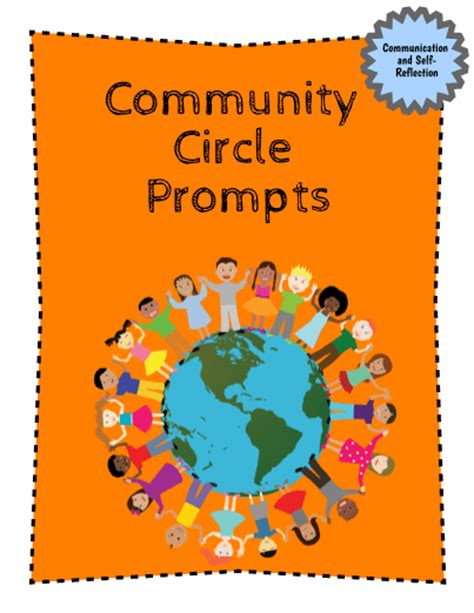 Printable Community Circle Prompts Simplek12