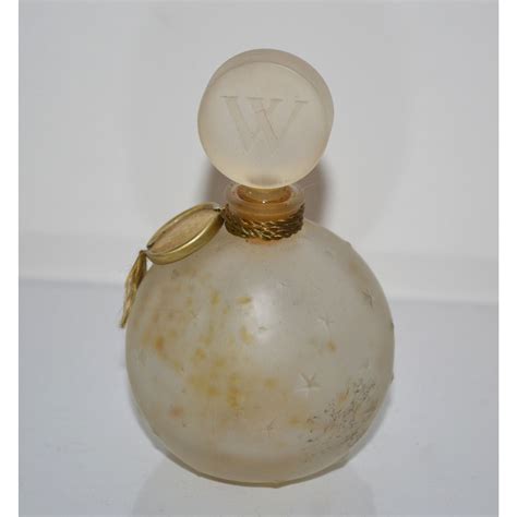 Je Reviens Frosted Lalique Bottle By Worth Lalique Perfume Bottle