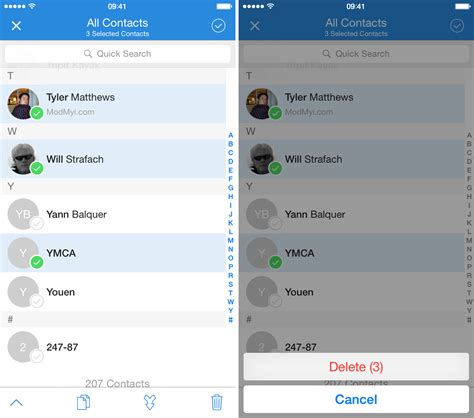 3 steps to recover deleted/lost contacts from any ios device. How to delete several contacts at the same time on iPhone