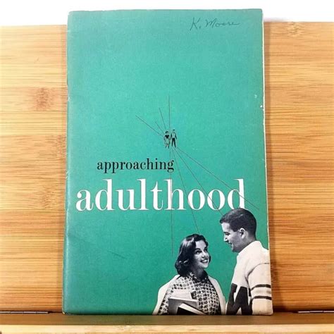 Approaching Adulthood 1963 Vintage Sex Education Booklet By The Ama 985 Picclick