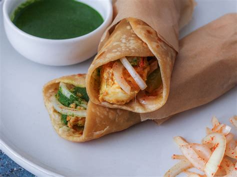 Paneer Tikka Kathi Roll A Plate Of Happiness