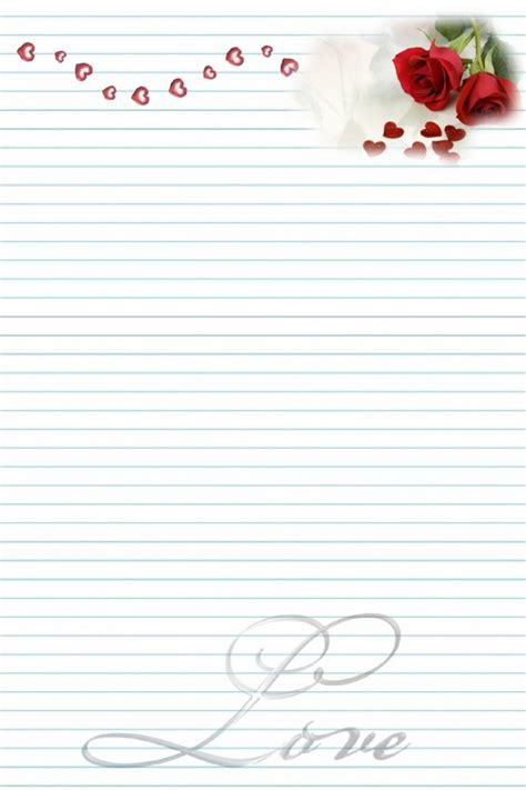 Conseils utiles pour choisir le papier le plus adapté à l'impression numérique de vos produits. modèle papier à lettre amour