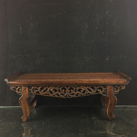 Chinese Antique Natural Rosewood Table Tea Table Pure Hand Carved