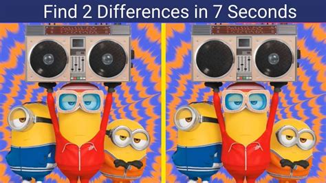 Spot The Difference Can You Spot 2 Differences In 7 Seconds