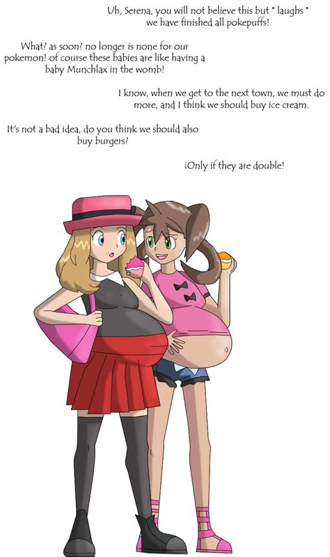 Poke Mayernity Serena And Shauna By Butybot2 On Deviantart