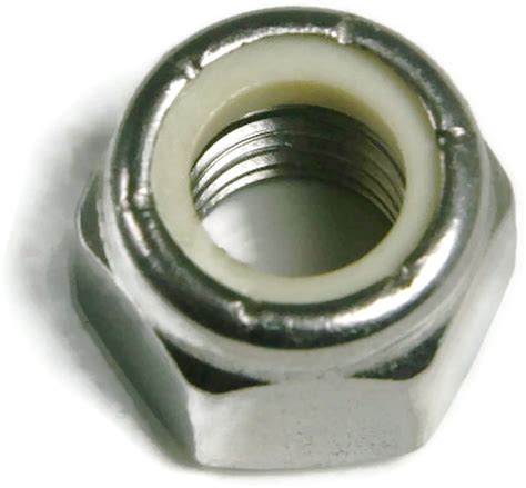 Stainless Steel Nylon Insert Lock Hex Nut Unc 6 32 Qty 100 Ebay