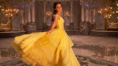 Kids Girls Beauty And The Beast Princess Belle Costume Dress Cartoon