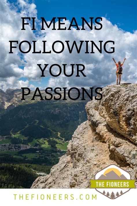 How To Discover Your Passion The Fioneers