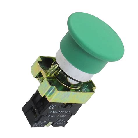 Mm N Green Mushroom Momentary Push Button Switch V A Zb Bc Syh