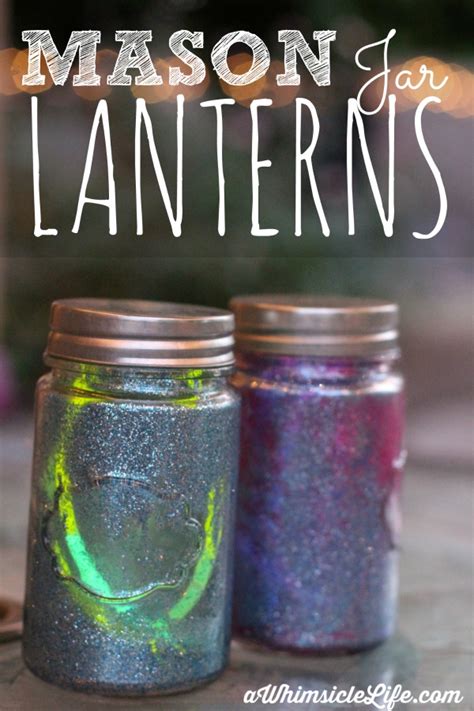 Mason Jar Lanterns Kids Activity And Craft