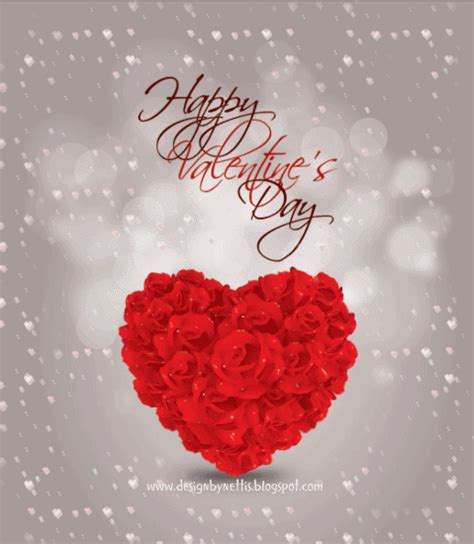 Happy Valentines Day Flashing Hearts  Pictures Photos And Images