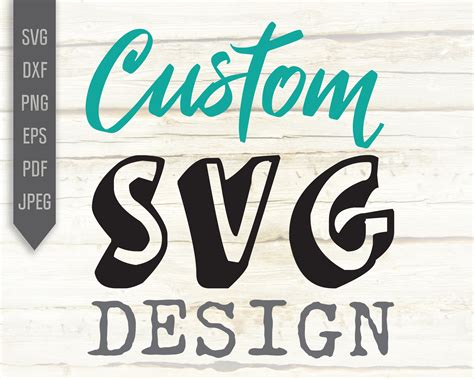 Custom Svg Design Design Your Own Personalized Svg File For Etsy