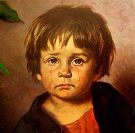 The Curse Of ‘the Crying Boy Paintings Mundo Seriex