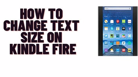 How To Change Text Size On Kindle Firehow To Change Font Size On
