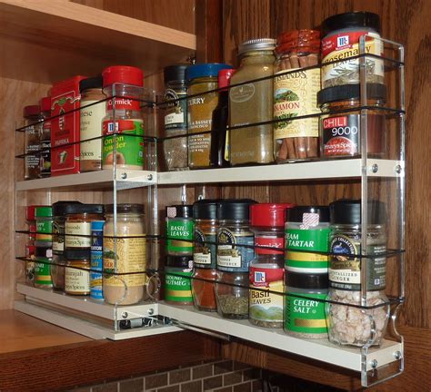 Cabinet Door Spice Racks Pull Out Spice Racks Spice Rack Drawer