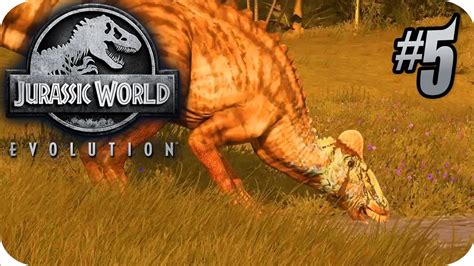 Jurassic World Evolution 5 Gathering Velociraptor Fossils Youtube