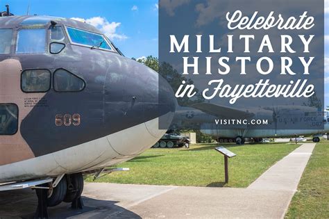 Visit historical military landmarks and Fort Bragg Army Base on your