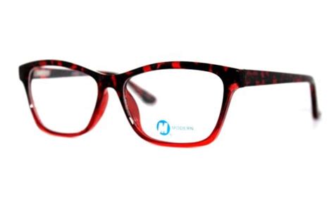 New Modern Optical Culture Burgundy Tortoise Authentic Eyeglasses