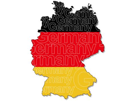 Political Map Of Germany Clip Art At Clker Com Vector
