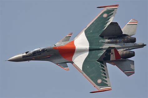 Iaf Sukhoi Su 30mki Nato Flanker H In Indian Tricolors 1000x666