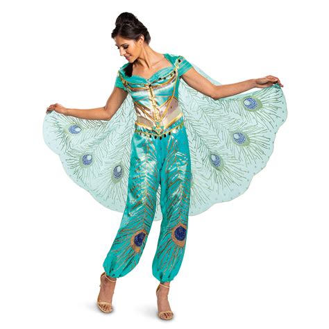 Jasmine Deluxe Costume For Adults By Disguise Live Action Film Now