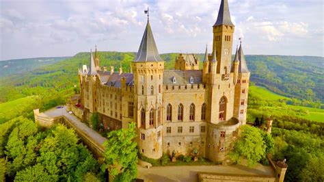 Hohenzollern Castle Aerials Germany In 4k Uhd Youtube
