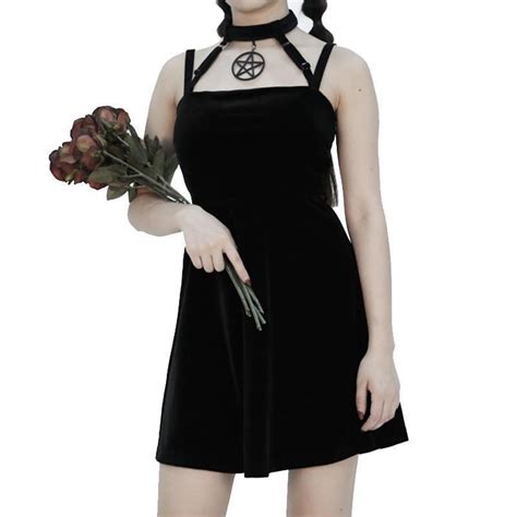 Cute Gothic Sexy Mini Dress
