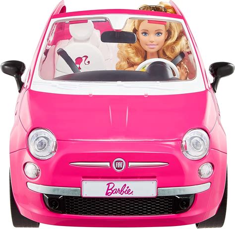 Mattel Gxr57 Barbie Fiat 500 Rose Media Land