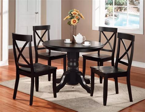 Home Styles Black Oak 5pc Dining Set The Home Depot Canada