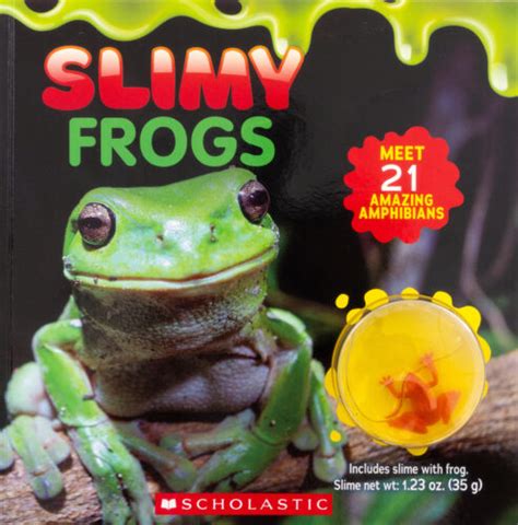 Slimy Frogs Book Plus Scholastic Book Clubs