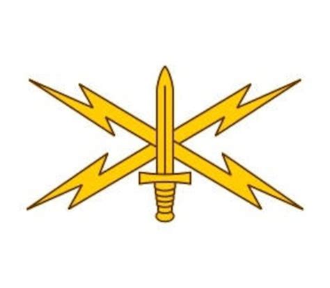 Army Cyber Branch Insignia Army Military