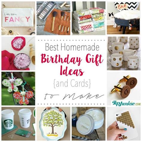 Check spelling or type a new query. Best Homemade Birthday Gift Ideas and Cards to Make - Tip ...