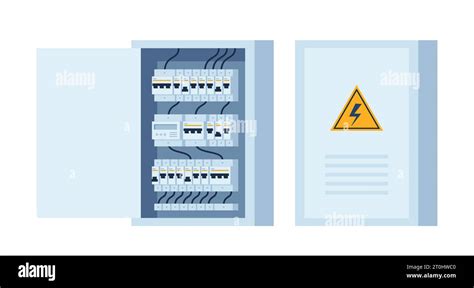 Electrical Panel With Switches Fuse Contactor Wire Automatic