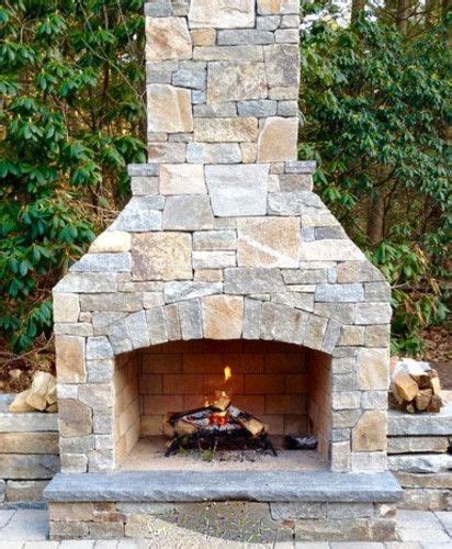 Outdoor Fireplace Kits For Covered Patio