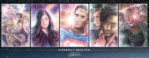 Rja Creations Entire Supermanrequiem Poster Series By James Lincke