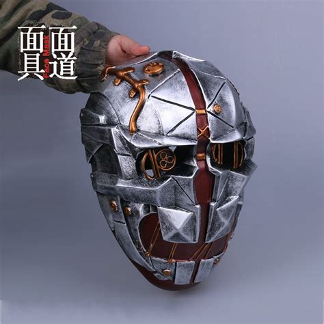 New Halloween Mask Cosplay Dishonored 2 Mask Corvo Attano Mask