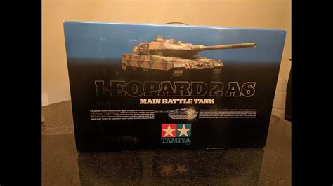 Tamiya 1 16 RC Full Option Leopard 2A6 Tank 56020 Build Video With