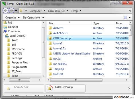 Quickzip 5116 File Archivers