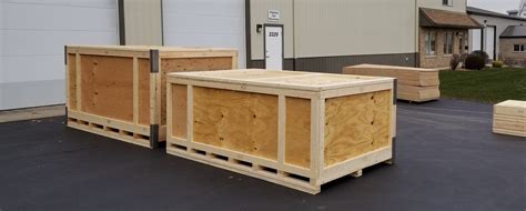 Heavy Duty Shipping Crates And Skids Built Right — Wooden Shipping Crates