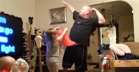 A Hidden Camera Captures The Best Daddy Daughter Dance Party Ever Shut The Front Door For