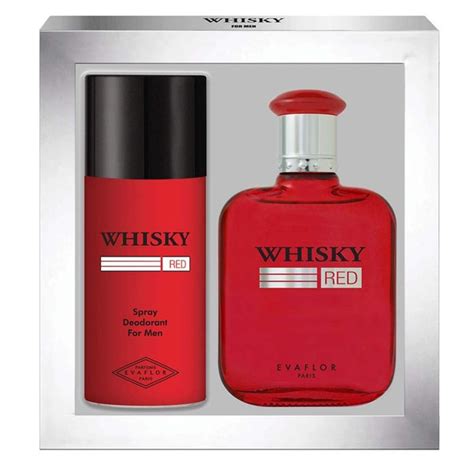 Whisky Red For Men Parfüm Díszdoboz Férfiaknak Illatszeron