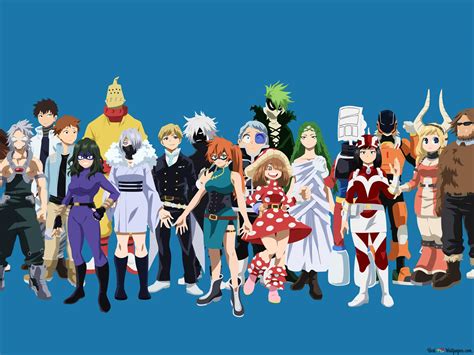 100 Hình Nền Máy Tính My Hero Academia Với Những Hình ảnh Nhiều Màu