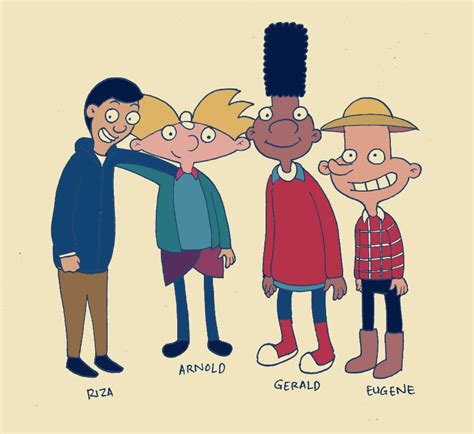 Me And The Hey Arnold Gang On Behance